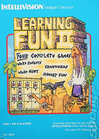 Learning Fun II - Intellivision Cover & Box Art