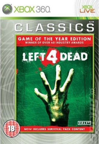 Left 4 Dead: Game of the Year Edition - Xbox 360 Cover & Box Art