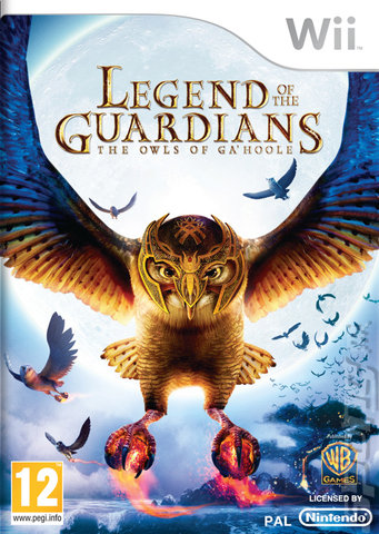 Legend of the Guardians: The Owls of Ga�Hoole: The Videogame - Wii Cover & Box Art