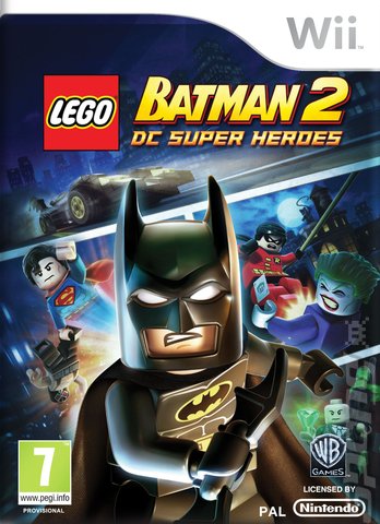 LEGO Batman 2: DC Super Heroes - Wii Cover & Box Art