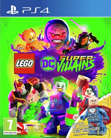 LEGO DC Super-Villains - PS4 Cover & Box Art