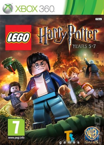 LEGO Harry Potter: Years 5-7 - Xbox 360 Cover & Box Art