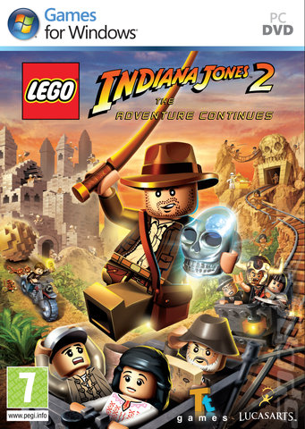 LEGO Indiana Jones 2: The Adventure Continues - PC Cover & Box Art