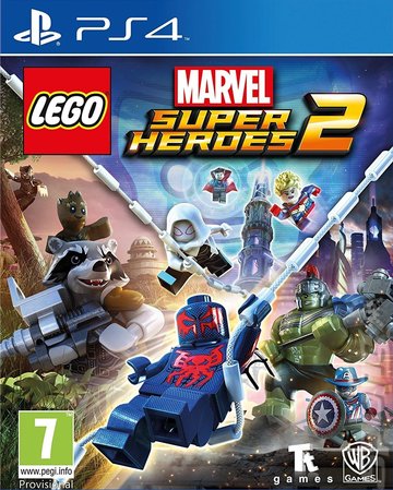 LEGO Marvel Super Heroes 2 - PS4 Cover & Box Art