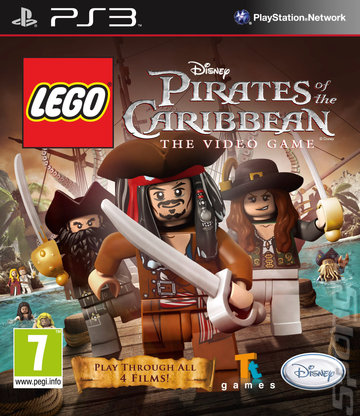 LEGO Pirates of the Caribbean - PS3 Cover & Box Art