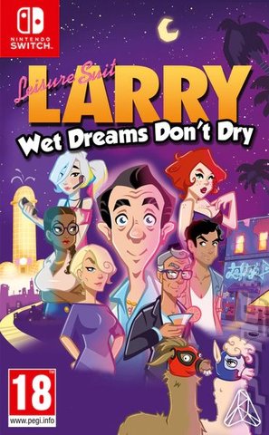 Leisure Suit Larry: Wet Dreams Don't Dry - Switch Cover & Box Art
