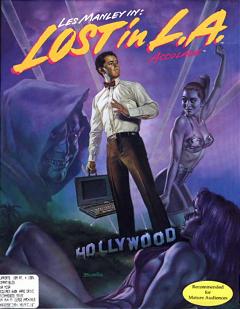 Les Manley in Lost in L.A. - PC Cover & Box Art