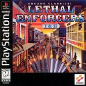 Lethal Enforcers 1&2 - PlayStation Cover & Box Art