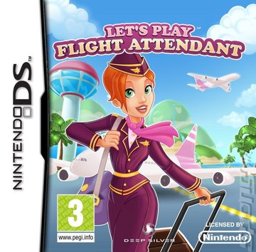 Let's Play: Flight Attendant - DS/DSi Cover & Box Art