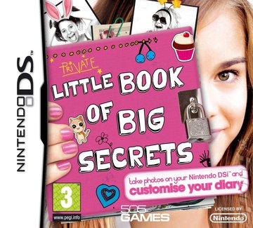Little Book of Big Secrets - DS/DSi Cover & Box Art