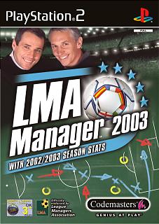 LMA Manager 2003 - PS2 Cover & Box Art