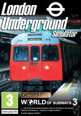 London Underground Simulator: World of Subways 3 - PC Cover & Box Art