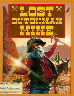 Lost Dutchman Mine - Amiga Cover & Box Art