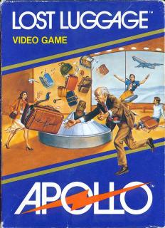 Lost Luggage - Atari 2600/VCS Cover & Box Art