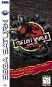 The Lost World: Jurassic Park - Saturn Cover & Box Art