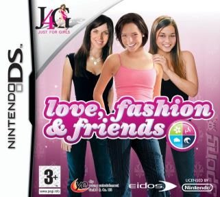 Love, Fashion and Friends: Element Girl - DS/DSi Cover & Box Art
