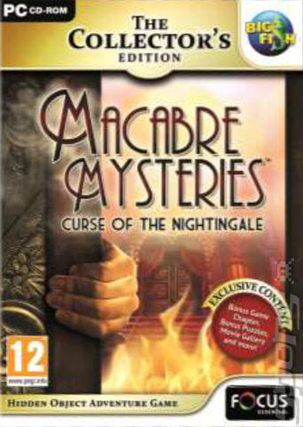 Macabre Mysteries: Curse of the Nightingale - PC Cover & Box Art