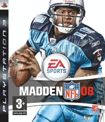 Madden NFL 08 - PS3 Cover & Box Art