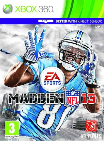 Madden NFL 13 - Xbox 360 Cover & Box Art