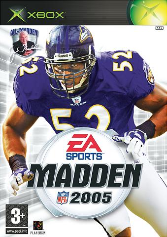 Madden NFL 2005 - Xbox Cover & Box Art
