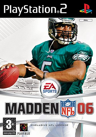 Madden NFL 06 - PS2 Cover & Box Art