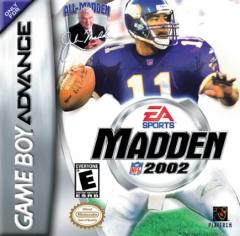 Madden NFL 2002 - GBA Cover & Box Art