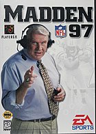 Madden NFL 97 - Sega Megadrive Cover & Box Art