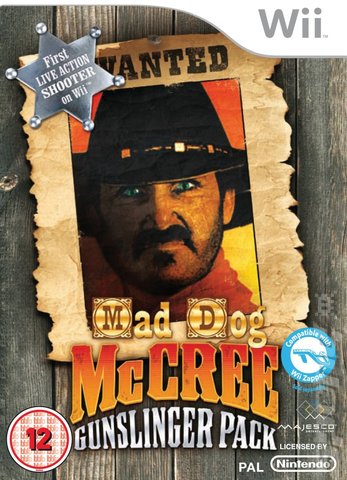 Mad Dog McCree: Gunslinger Pack - Wii Cover & Box Art