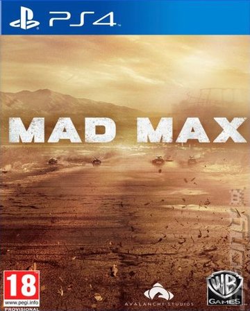Mad Max - PS4 Cover & Box Art