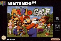 Mario Golf - N64 Cover & Box Art