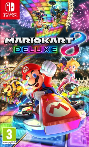 Mario Kart 8 - Switch Cover & Box Art
