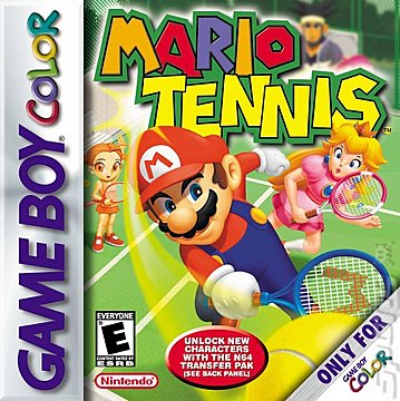 Mario Tennis - Game Boy Color Cover & Box Art