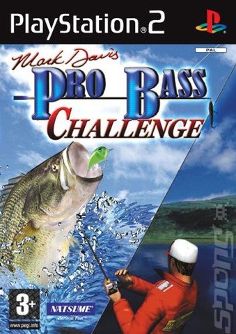 Mark Davis Pro Bass Challenge - PS2 Cover & Box Art