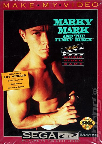Marky Mark and the Funky Bunch - Sega MegaCD Cover & Box Art