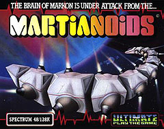 Martianoids - Spectrum 48K Cover & Box Art