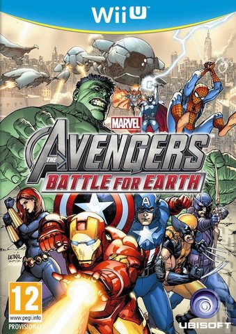 Marvel Avengers: Battle for Earth - Wii U Cover & Box Art