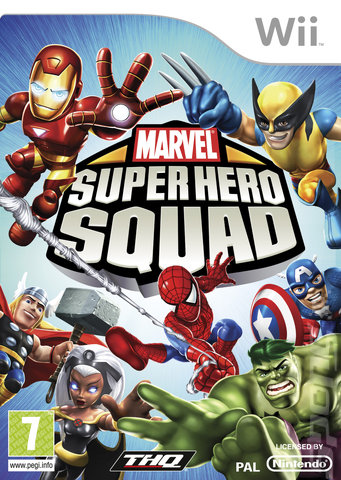 Marvel Super Hero Squad - Wii Cover & Box Art
