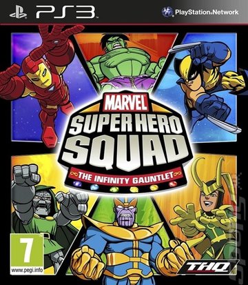 Marvel Super Hero Squad: The Infinity Gauntlet - PS3 Cover & Box Art