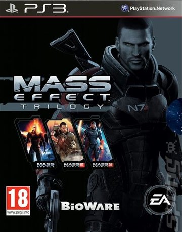 Mass Effect Trilogy - PS3 Cover & Box Art