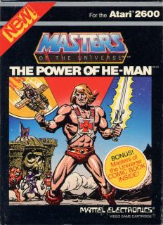 Masters of the Universe: The Power of He-Man - Atari 2600/VCS Cover & Box Art