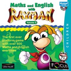 Maths And English With Rayman: Volume 2 - PC Cover & Box Art