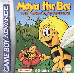 Maya The Bee: The Great Adventure - GBA Cover & Box Art