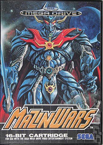 Mazin Wars - Sega Megadrive Cover & Box Art