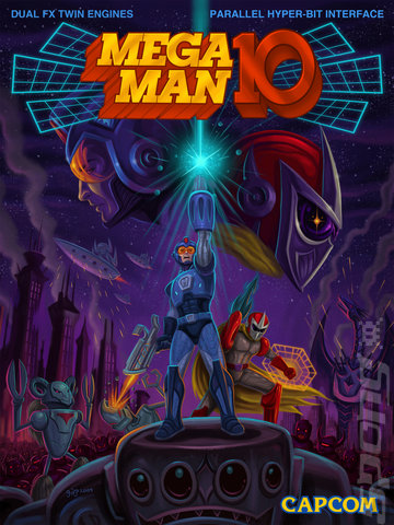 Mega Man 10 - Xbox 360 Cover & Box Art