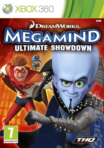 Megamind: Ultimate Showdown - Xbox 360 Cover & Box Art