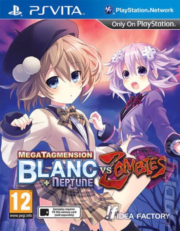 MegaTagmension Blanc + Neptune VS Zombies - PSVita Cover & Box Art