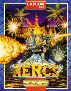 Mercs - Amiga Cover & Box Art