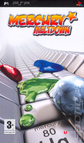 Mercury Meltdown - PSP Cover & Box Art