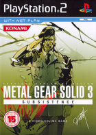 Metal Gear Solid 3: Subsistence - PS2 Cover & Box Art