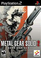 Metal Gear Solid 2: Sons Of Liberty - PS2 Cover & Box Art